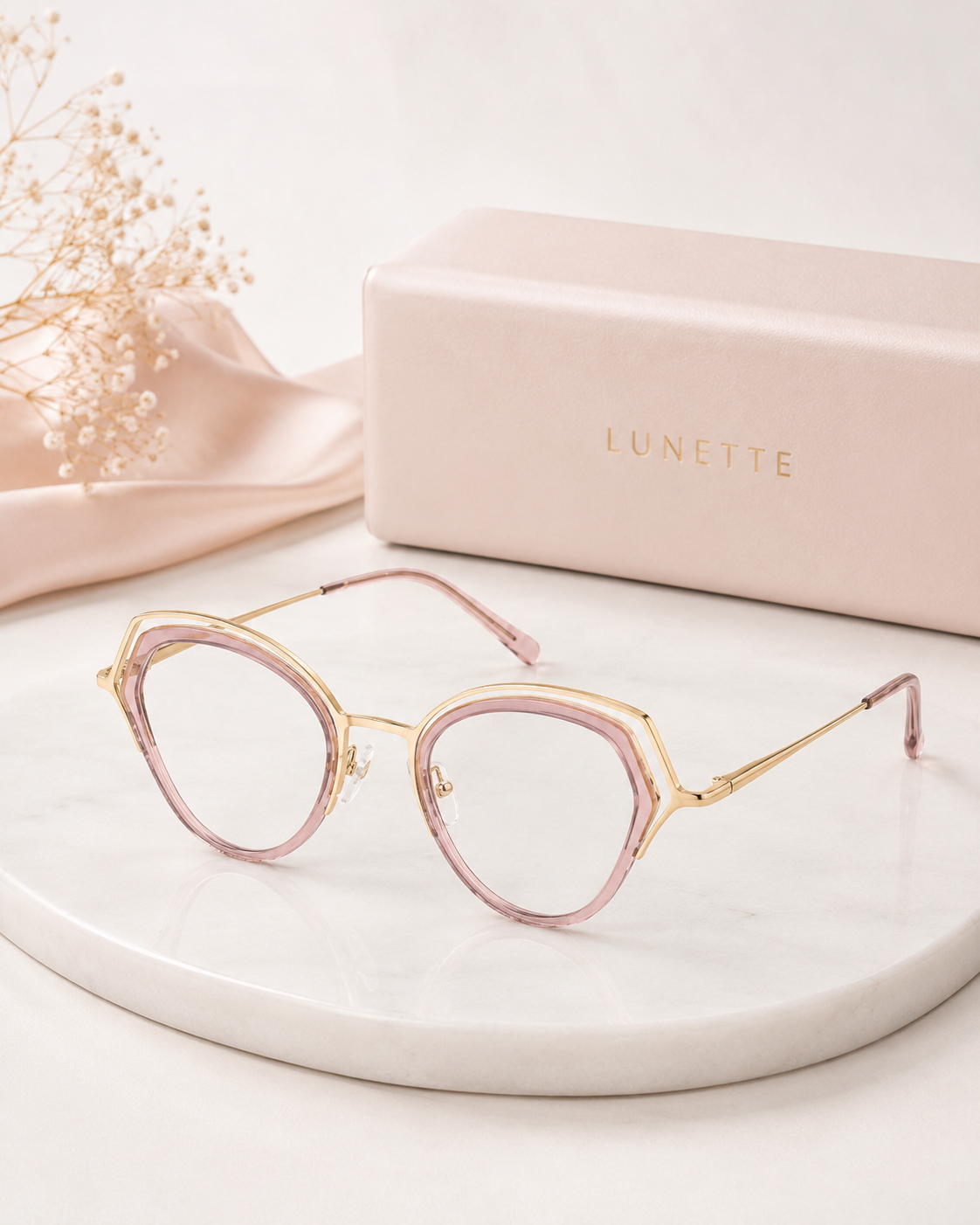 Lunette Rose Halo